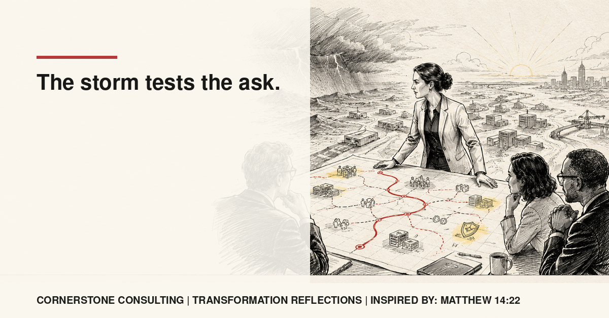 EA Reflection: The Storm Tests The Ask
