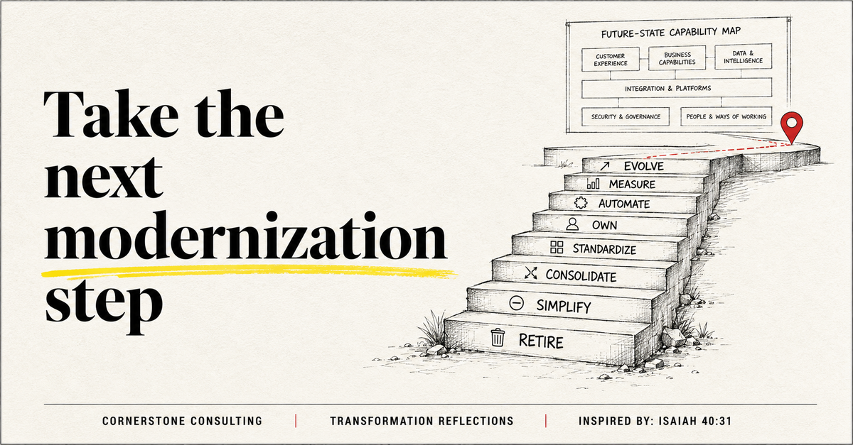 EA Reflection: Take The Next Modernization Step