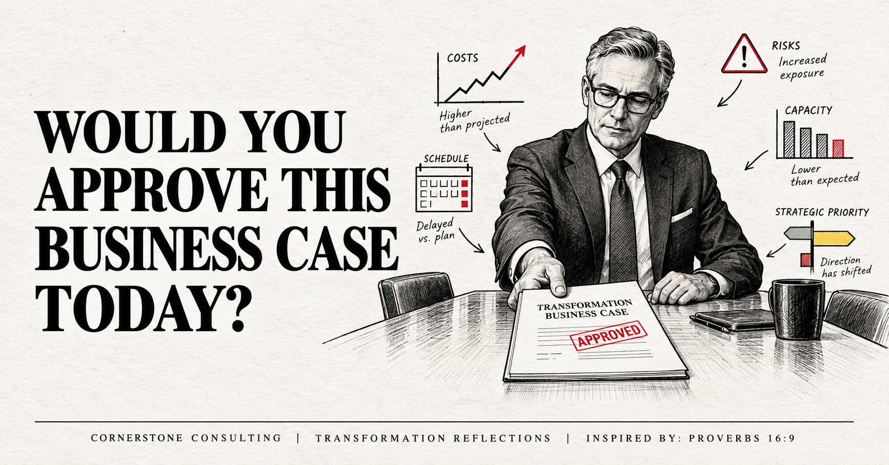 Transformation Reflection: Would You Approve This Business Case Today?